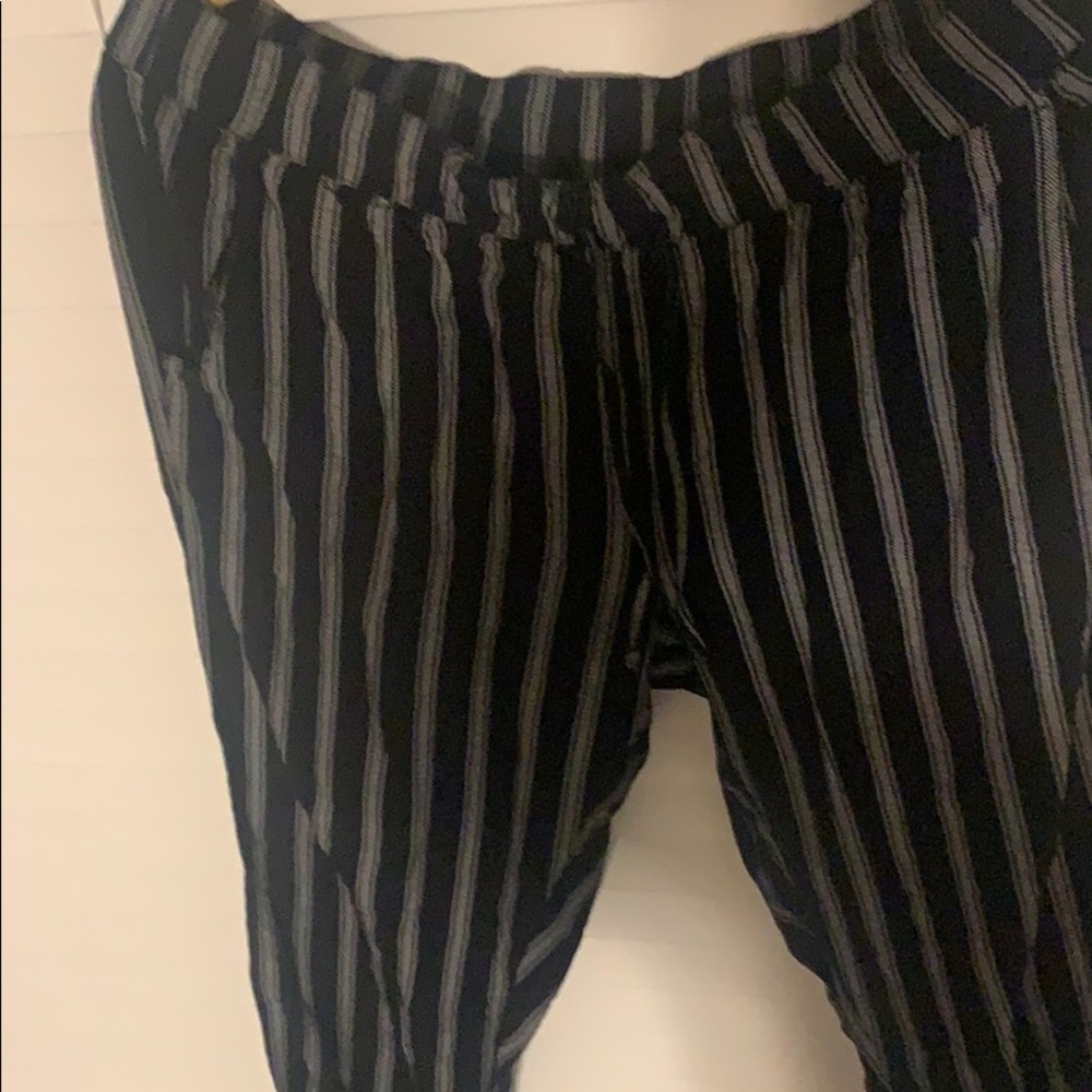 Draw string loose pants